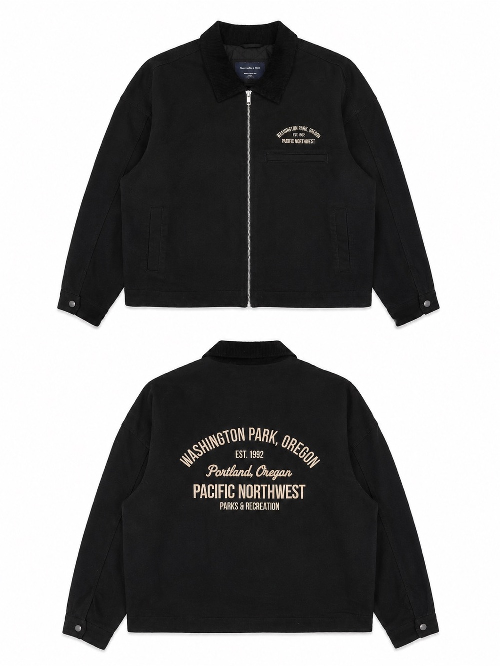 A&F Canvas Jacket